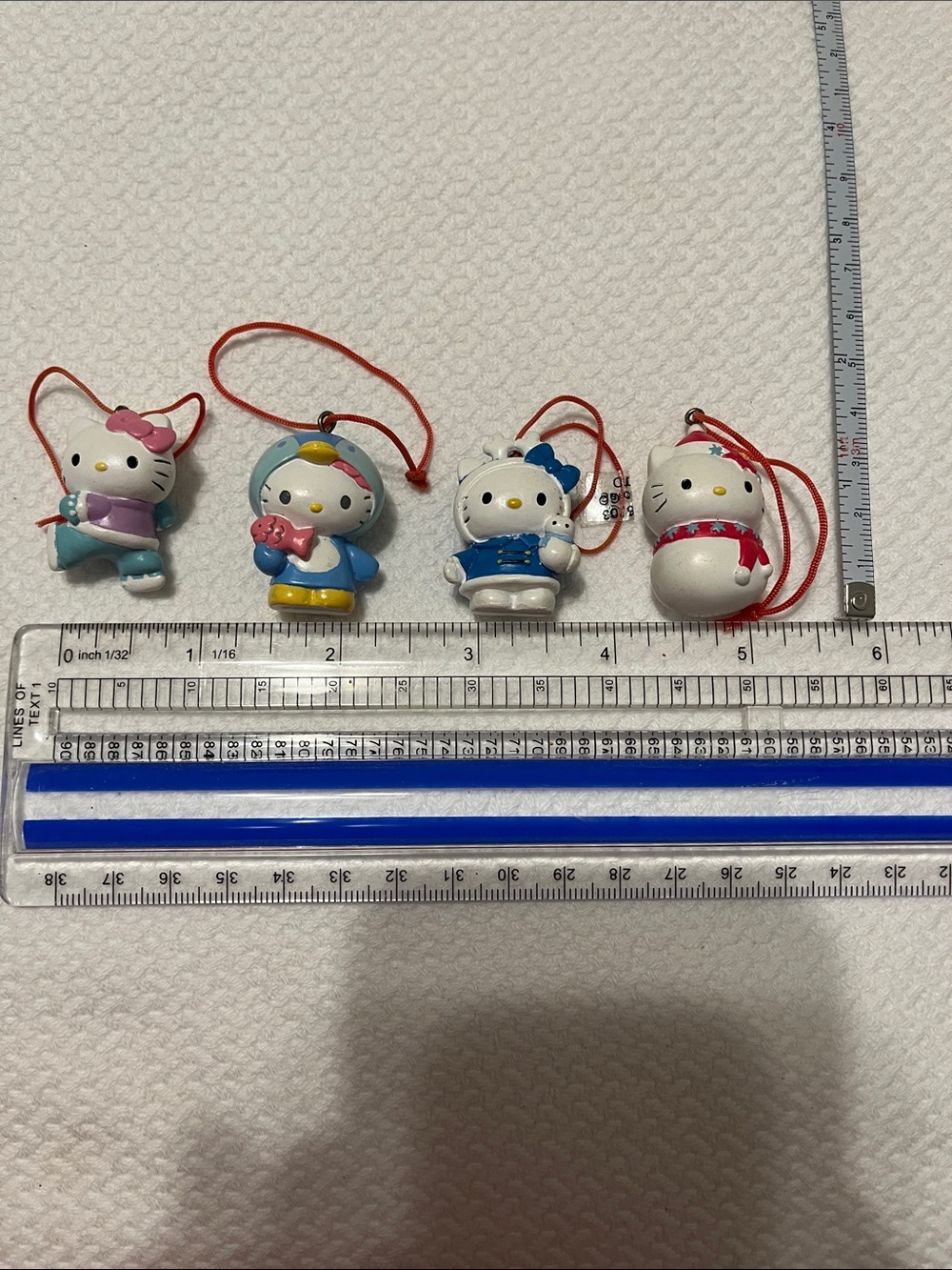 Hello Kitty Holiday Ornaments. Set of 4.